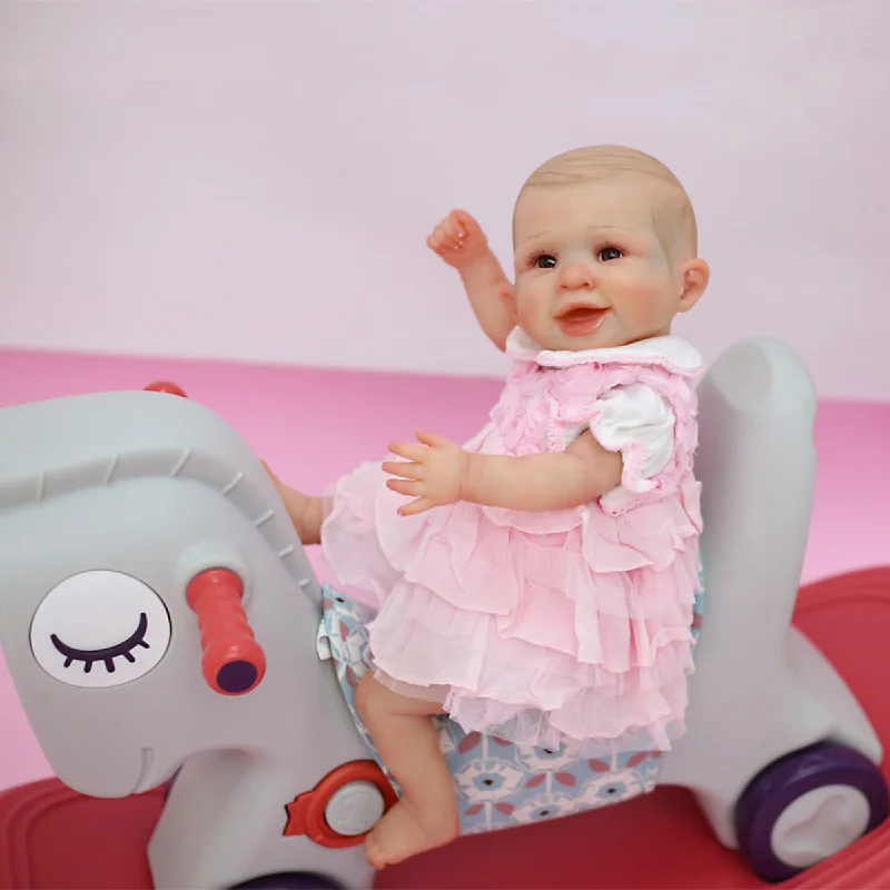 Adolly * Gallery  20 inch Reborn Baby Doll Cute Pink Outfit Olivia