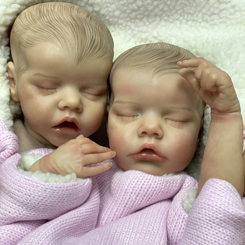 Adolly * Gallery Adolly 16 inch Lifelike Twins Reborn Baby Dolls Lucas & Lyon