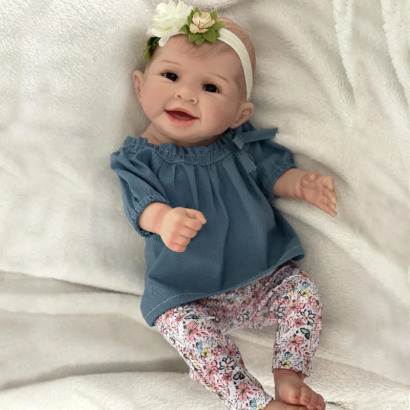 Adolly * Gallery  20 inch Reborn Baby Doll Lovely Smile Olivia