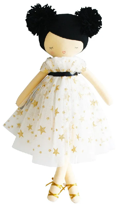 Alimrose Iris Pom Pom Doll 48Cm Gold Star