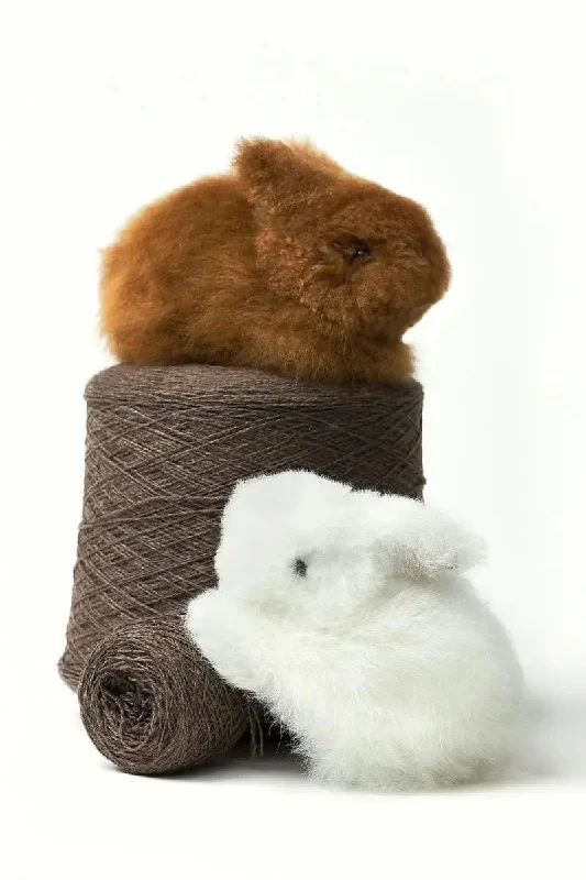 Rabbit Doll W/Alpaca Small