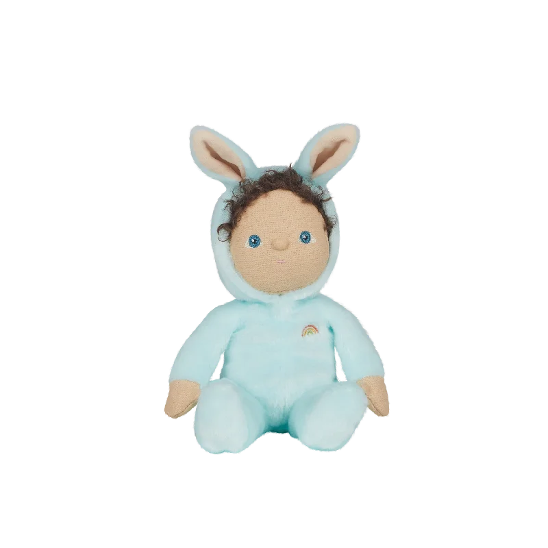 Dinky Dinkums Fluffle Family - Basil Bunny / Misty Blue