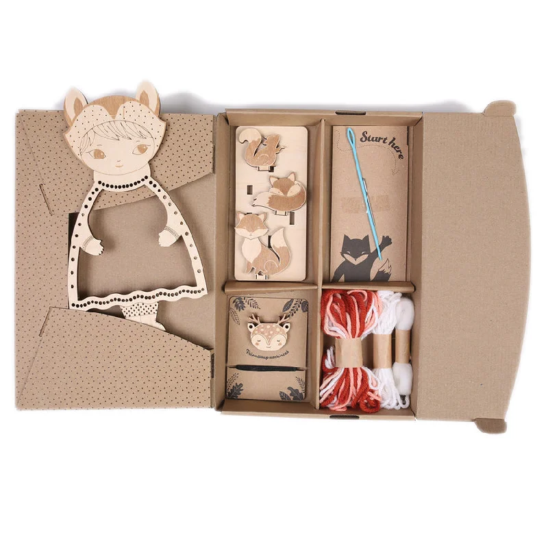 Dress-Up Doll Weaving Kit - Fox