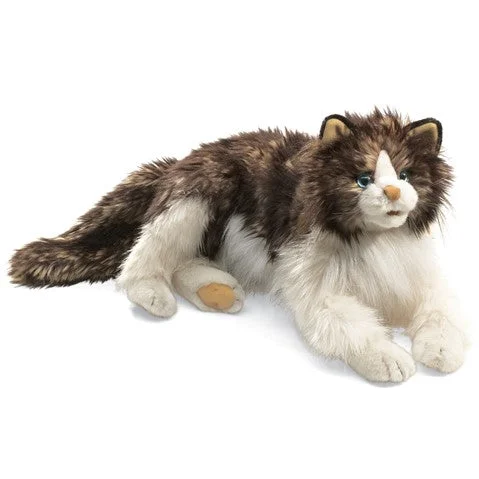 Folkmanis ragdoll cat puppet