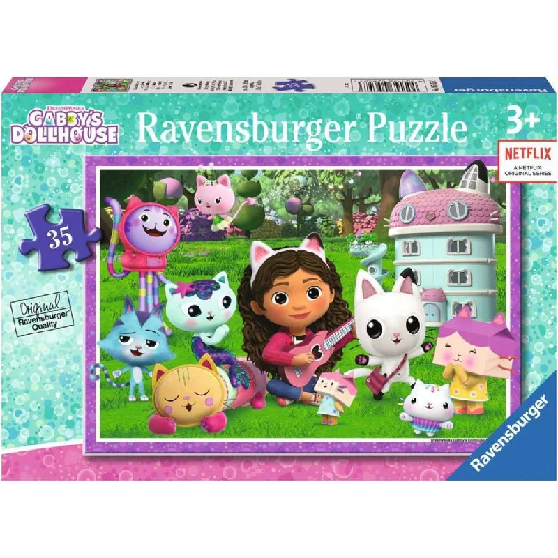 Gabby's dollhouse 35pc puzzle