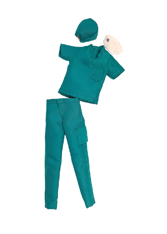 "NEW" SURGEON IN CHARGE Male Doll Scrubs Set Fashion Pack