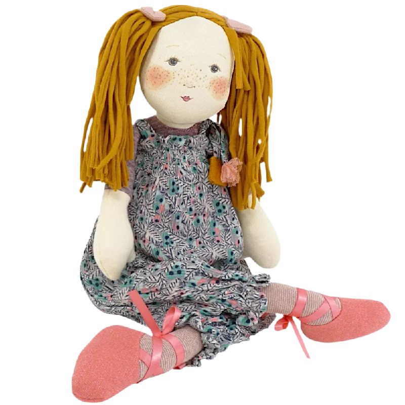 Les Rosalie Violette  Rag Doll 45cm