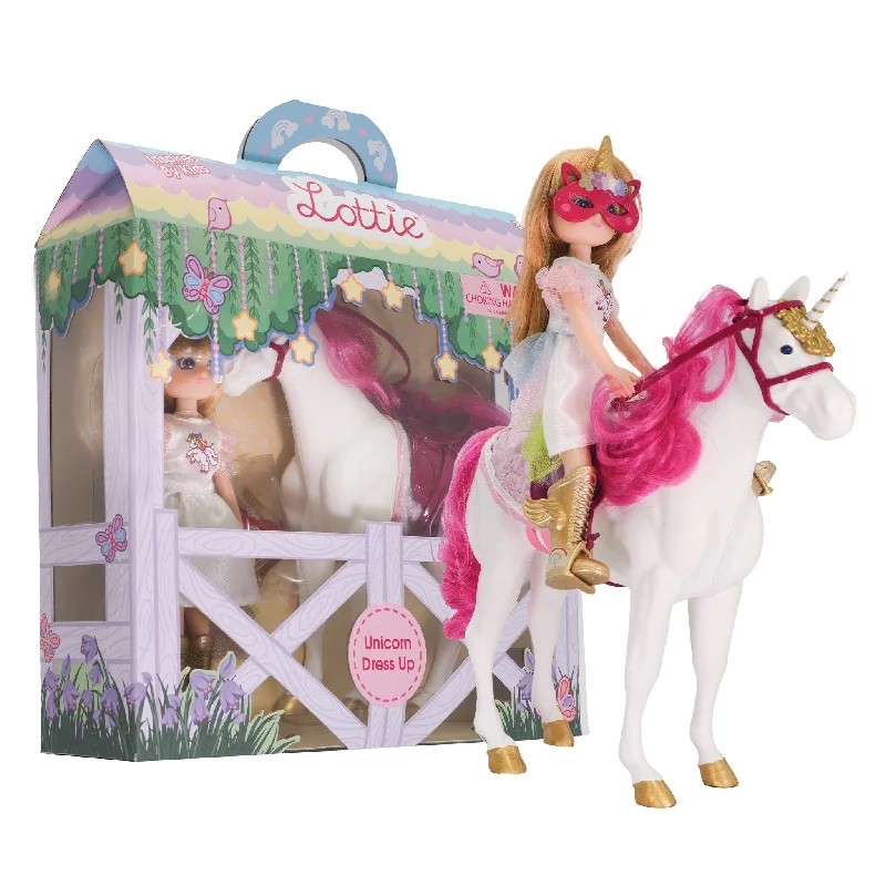 Lottie Unicorn Dress Up Doll & Set