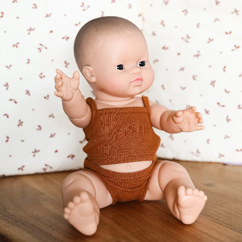 Minikane Doll | 13" Asian Baby Girl Doll