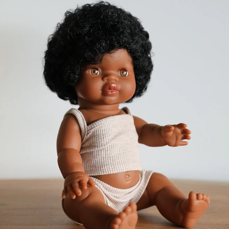 Minikane Doll | 13" Baby Girl Doll - Jahia