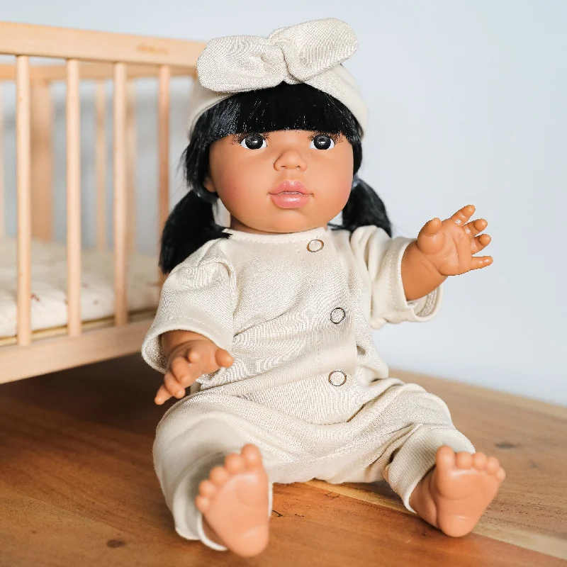 Minikane Doll | 13" Baby Girl Doll - Latika