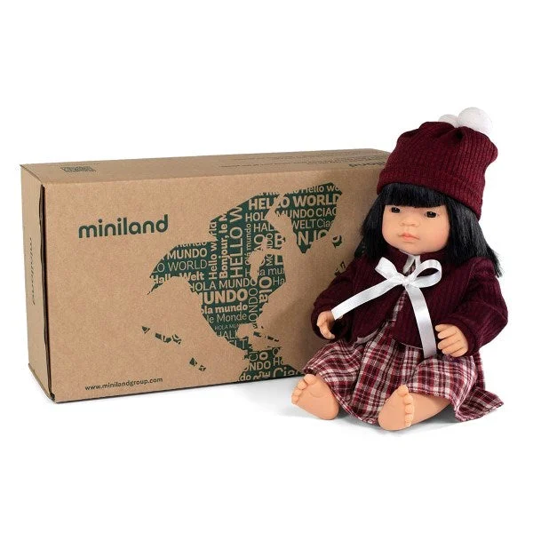 Miniland Asian Girl and 31558 Outfit 38cm Boxed