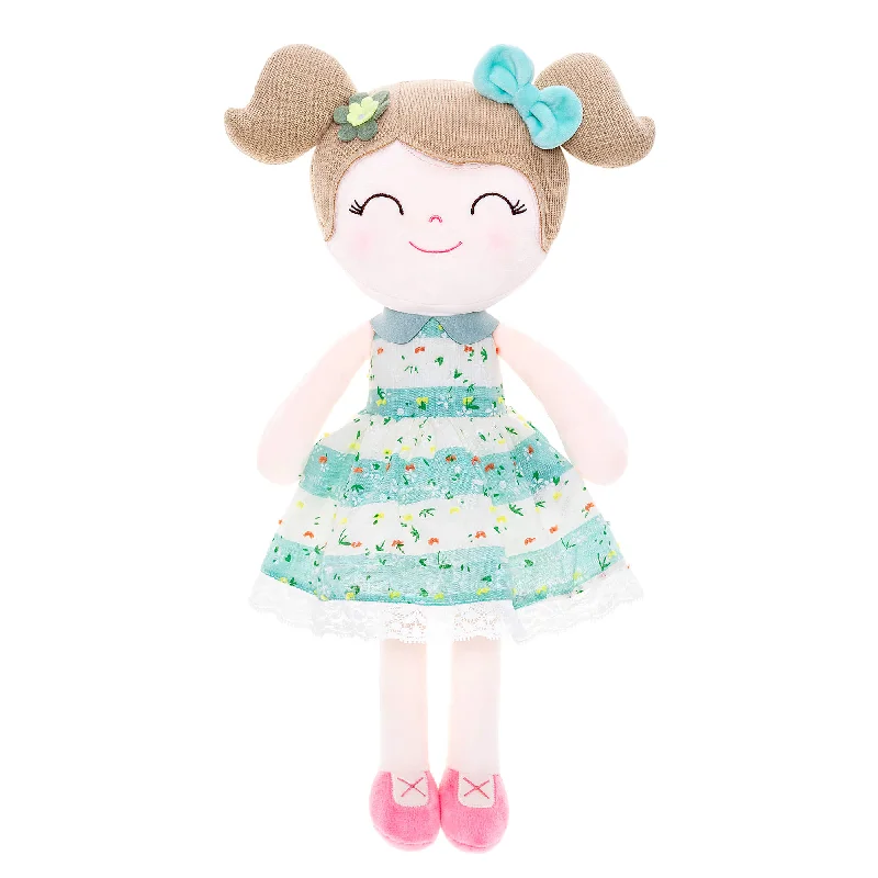 Personalized Gloveleya 16-inch Spring Girls Dolls Green