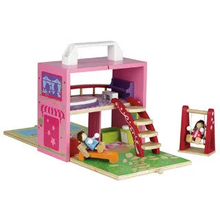 Portable Dollhouse Set