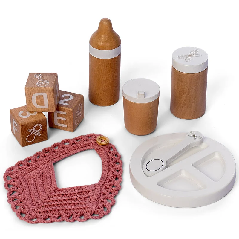 Role Play Doll Feeding Set