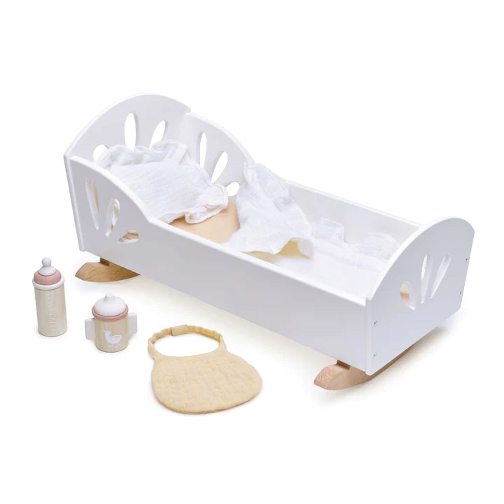 Tender Leaf Toys Sweet Swan Dolly Bed