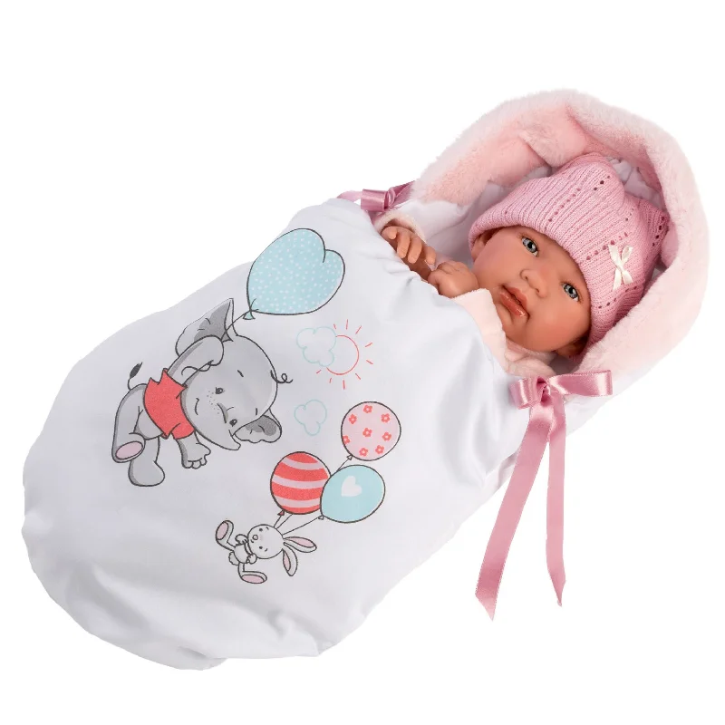 Tina Baby Doll 44cm with Dumbo Sleeper (L84452)