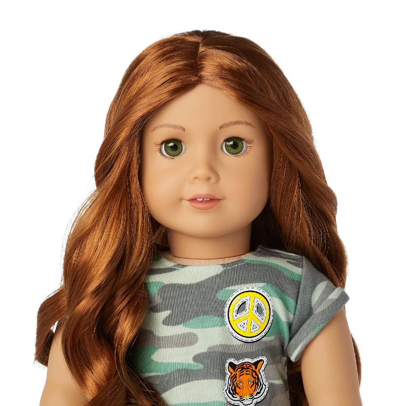 Truly Me™ 18-inch Doll #103 with wavy red hair