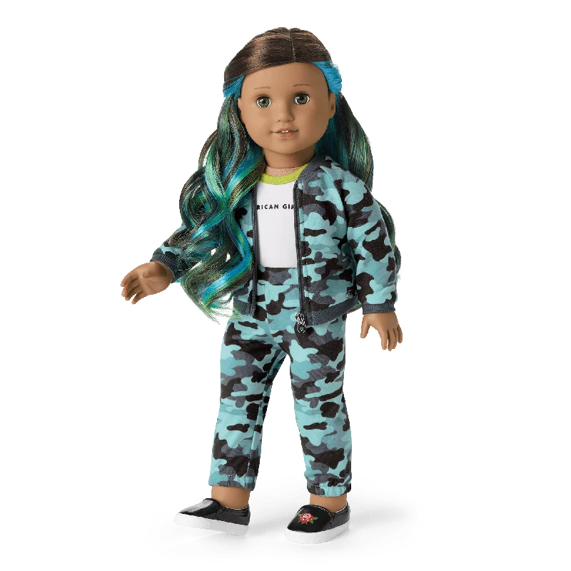 Truly Me™ 18-inch Doll #89 with wavy dark-brown hair