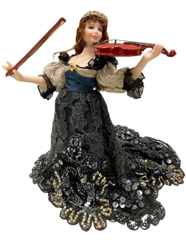 Violinist, Artisan Made Miniature Doll