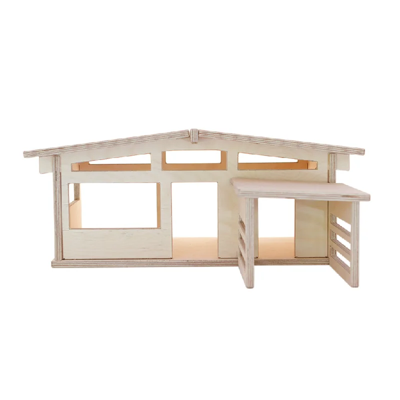 Large Wooden Doll House - Palm Desert