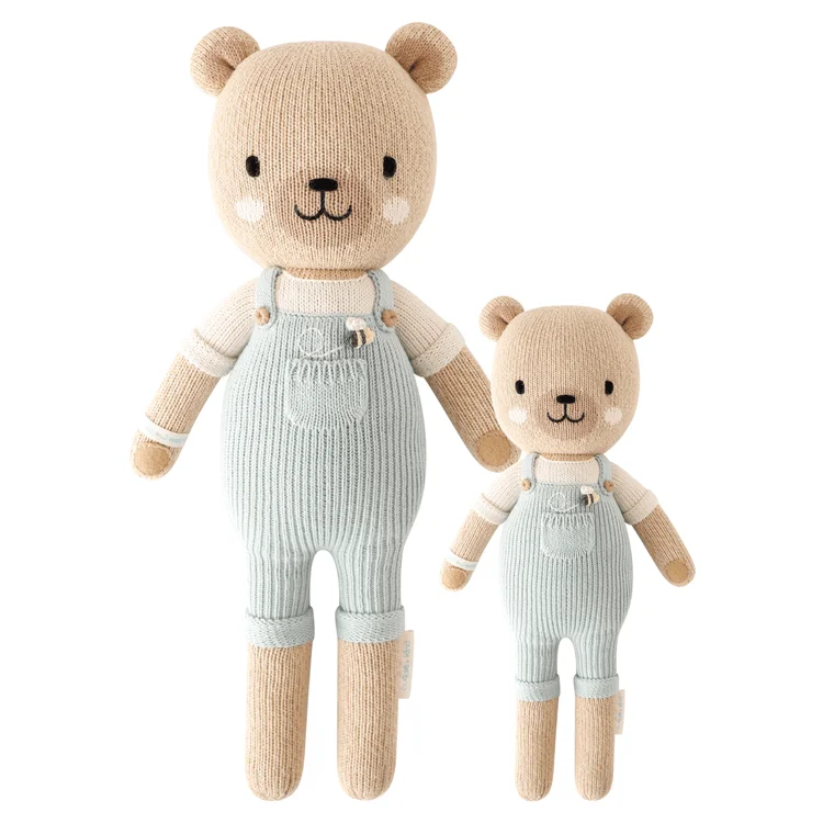 Regular 20" Charlie the Honey Bear Hand-Knit Doll