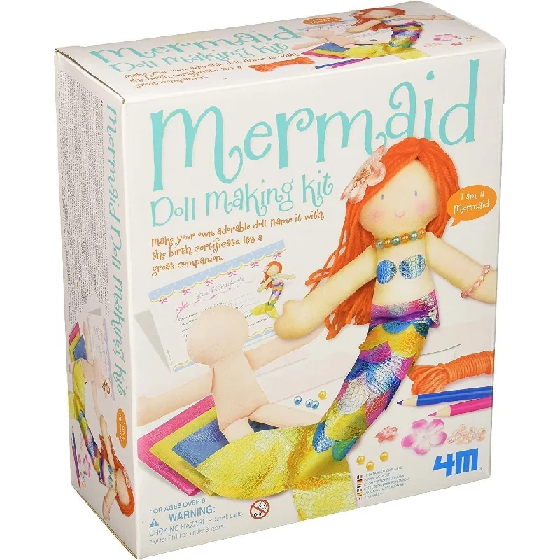 4M Doll Making Kit Mermaid 02733