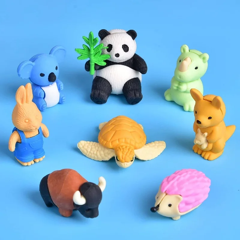 Animal & Food Erasers Gifts for Kids 58pcs