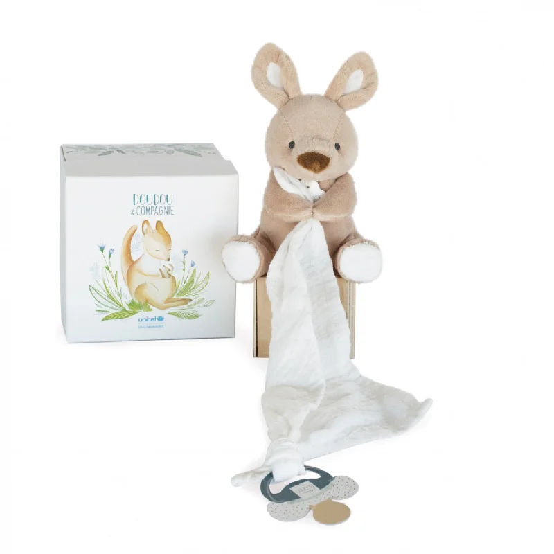 Histoire d'Ours Unicef Doll with Doudou Pacifier – Kangaroo