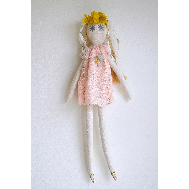 Minina Loves Lizzie Doll Pink Lurex