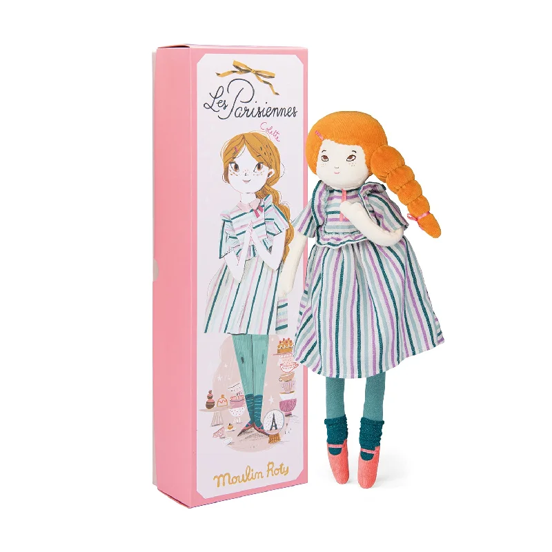 Moulin Roty Les Parisiennes Mlle Colette 39cm Doll in Gift Box