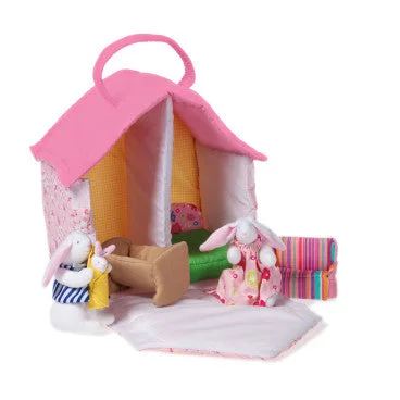 Oskar and Ellen Soft Doll House Set