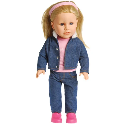 Today's Girl Emma 18" Doll Combo Set with 15-Piece Wardrobe