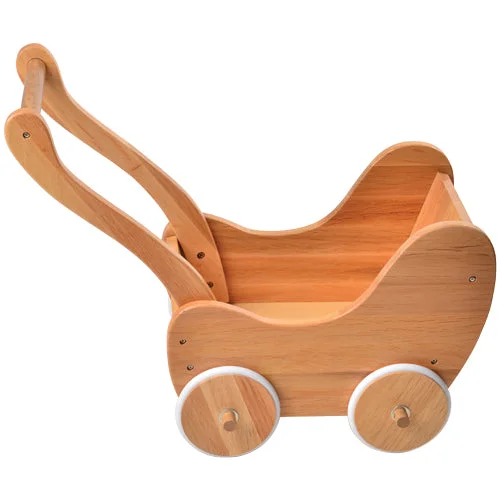 Wooden Doll Buggy