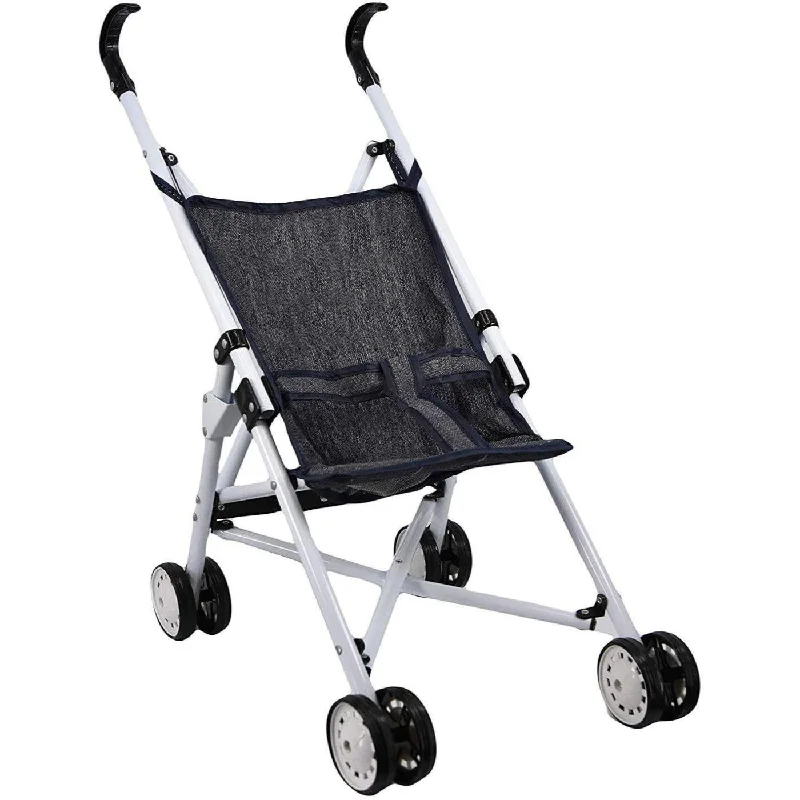 Black Baby Doll Foldable Stroller