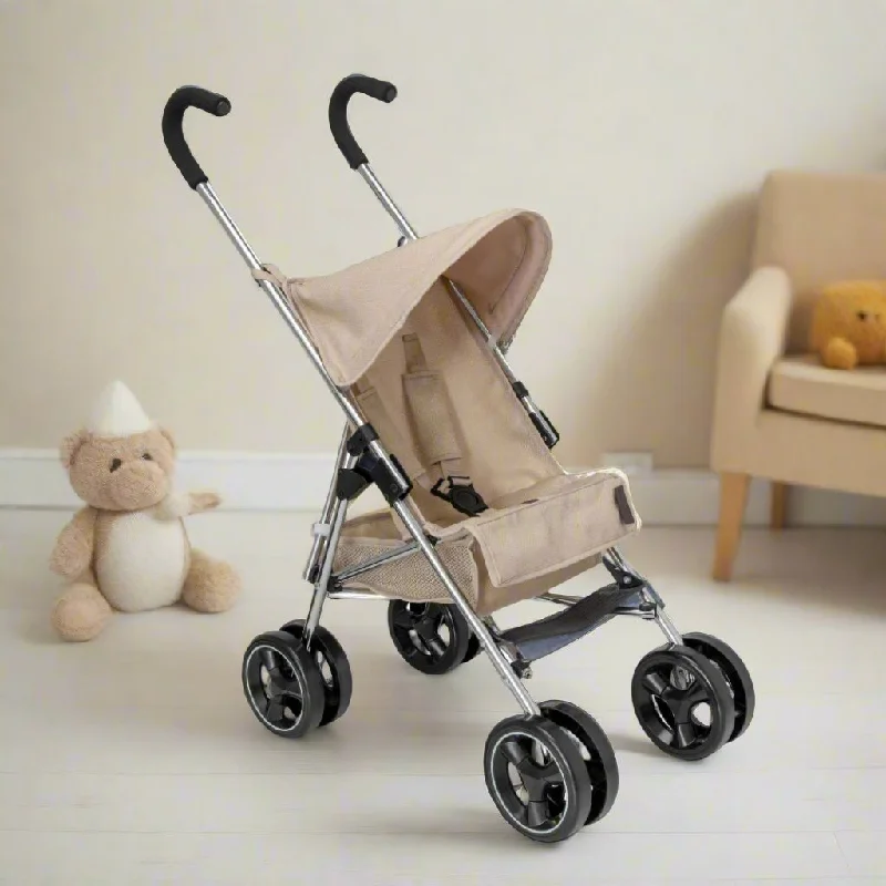 Celuna Premium Junior Dolls Stroller - Stone