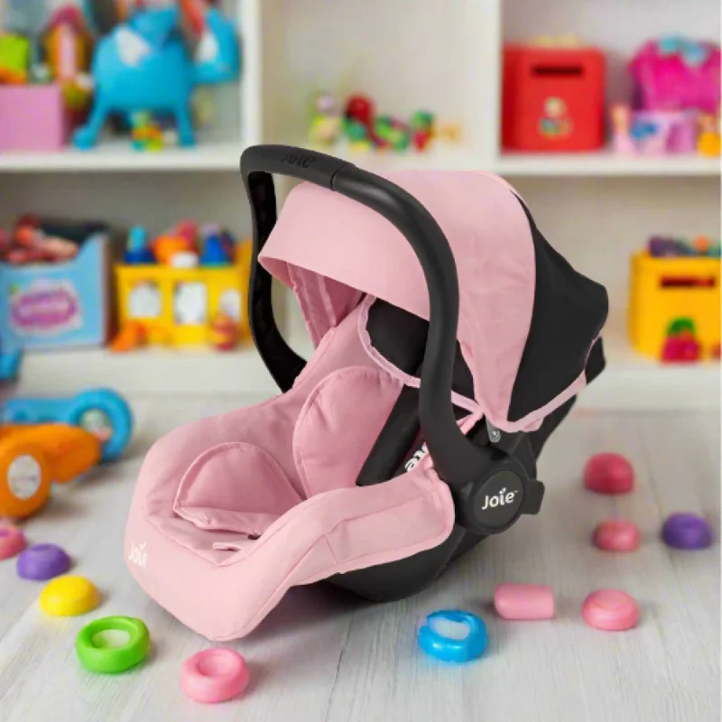 Joie I-Gemm Dolls Car Seat - Pink & Black