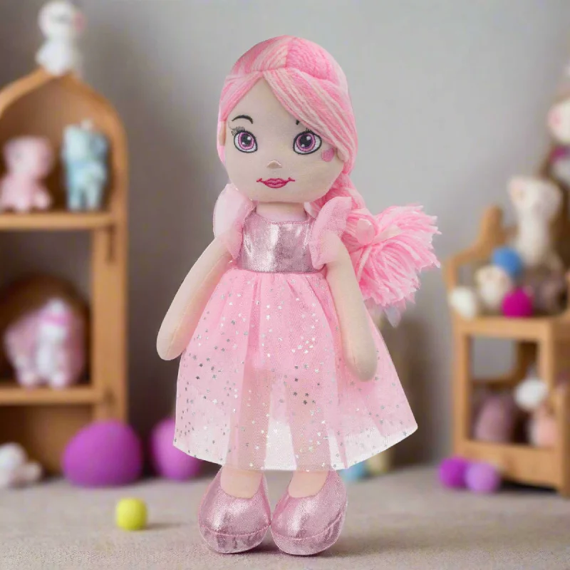 Rosie Rag Doll - Pink